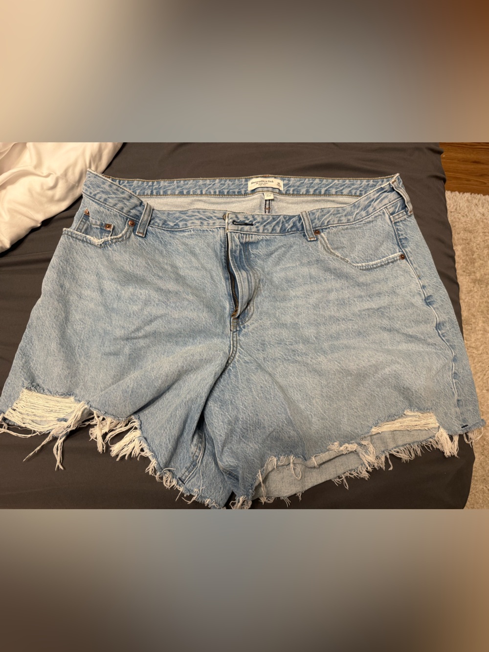 Abercrombie the loose high rise shorts curve love